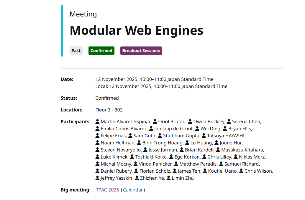Modular Web Engines